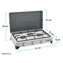 Fornello Brunner Aristo 3 -Campeggio Negozio fornello aristo 3 2