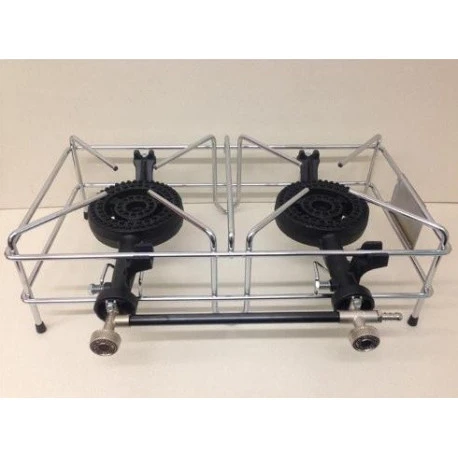 Fornellone Europa In Filo Cromato 2 FUOCHI 1 Fornellone Europa In Filo Cromato 2 FUOCHI