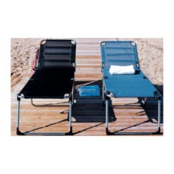 Campeggio Negozio -Campeggio Negozio lettino amigo h40 bianco grigio made in italy 1