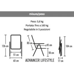 WESTFIELD Poltrona | Advancer Lifestyle -Campeggio Negozio poltrona advancer lifestyle 2
