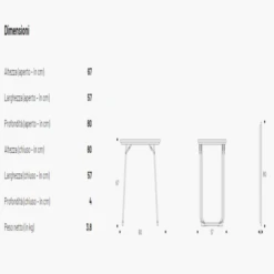Tavolo LaFuma Fidji -Campeggio Negozio tavolo lafuma fidji 2
