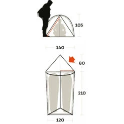 Tenda Ferrino Manaslu 2 -Campeggio Negozio tenda ferrino manaslu 2 quattro stagioni leggera compatta struttura duralluminio giunti radiali 2